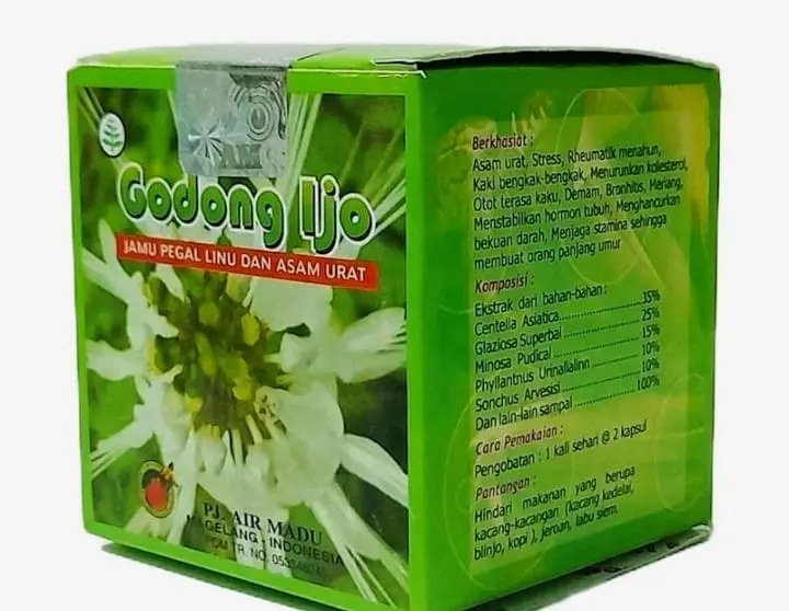Kapsul Herbal Godong Asli Ijo 1 Box Isi 10 Sachet Termurah Dan Berkualitas Sangat Baik