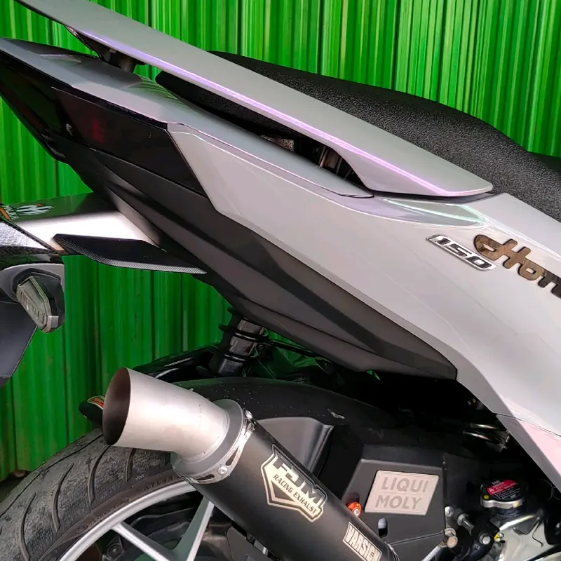 Knalpot samlong FJM Racing type sunblash all matic 2