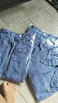 Product Review of Korean style Women Blouse baju wanita casual Long Sleeve Stripe shirt Tops Lady Clothing from E**y E**y 0