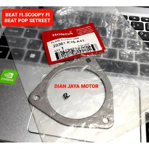 Plat Kampas Oto Beat FI / Scoopy FI / Genio � 22361-K16-A41 Plat Rumah Roller AHM HGP Ori