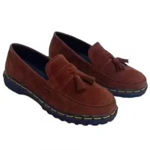 Sepatu Pria Wanita Pormal, Casual UNISEX DOCMART Loafers Suede Hitam,Coklat,Tan