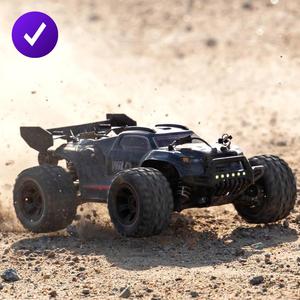 高速・ショック吸収対応のオフロード車、1/18スケール四輪駆動車、多地形対応の高速RCカー、メンズ向けおもちゃ