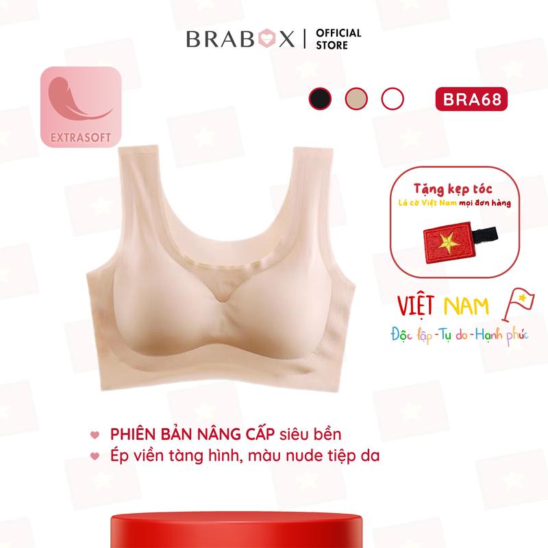 Áo quây không viền mỏng nhẹ CÓ BIGSIZE BRA68 BRABOX