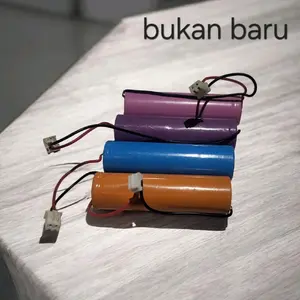 Baterai Lithium 18650 + soket ori copotan