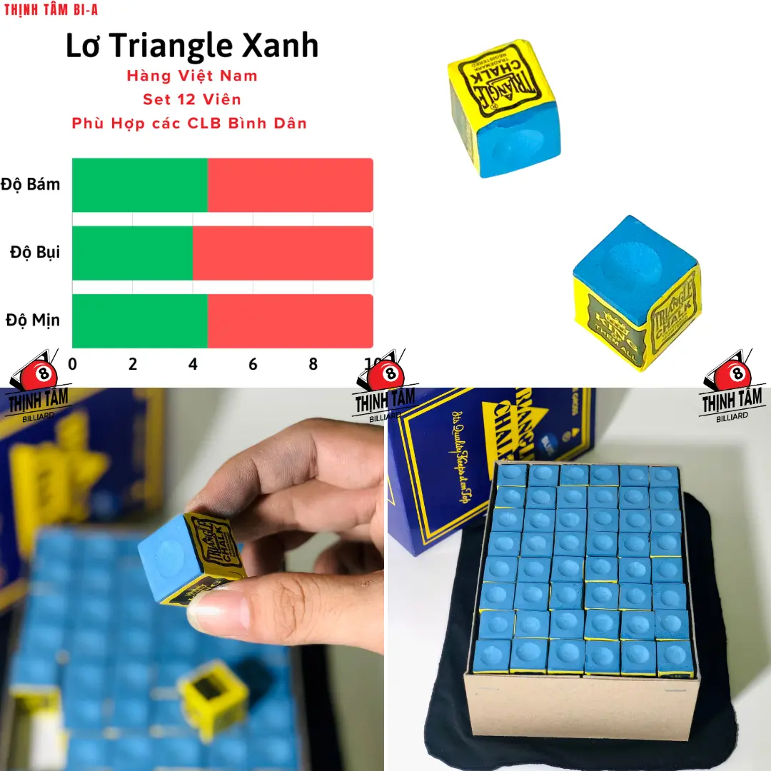 Set 12 Viên Lơ Xanh VN