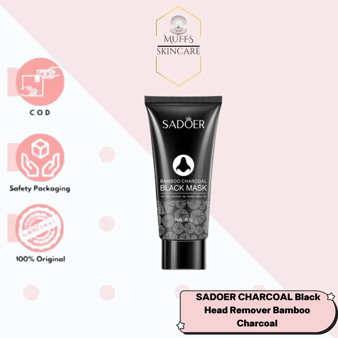 Sadoer Masker Pengangkat Komedo Blackmask Charcoal Masker Sadoer