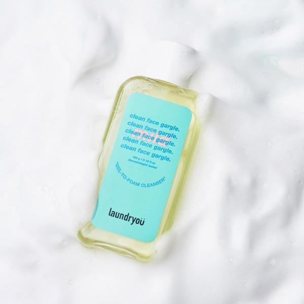 Laundryou Clean Face Gargle Gel-to-Foam Cleanser Mild