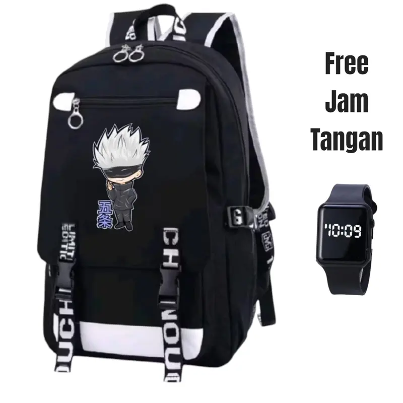TAS SEKOLAH ANAK FREE JAM TANGAN - RANSEL SEKOLAH ANAK LAKI LAKI - BACKPACK KEREN UNTUK ANAK COWOK - TAS SEKOLAH ANAK SD LAKI LAKI - TAS SEKOLAH UNTUK ANAK TK COWOK - RANSEL SEKOLAH ANAK TERBARU - TAS BAHU ANAK - TAS PUNGGUNG ANAK - TAS NGAJI 0
