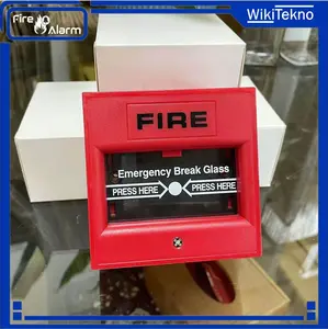 Breakglass Emergency Break Glass Manual Call Point Push Button Fire Alarm