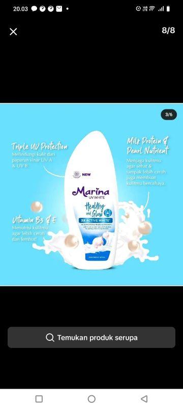 Product Introduction of PROMO PAKET MARINA 3 PCS 185 ML  isi 3 pcs marina Lotion 1