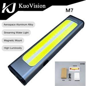 Lampu LED Air Penstriman, Kesan Aliran Dinamik, dengan Teknologi COB, Lekap Magnetik, Pencahayaan Aksen Merah / Biru lampu  guna  battery lampu  disko lampu  pokok  solar lampu  emergency lampu  kecil Home Lighting Lights Outdoor sensor  light