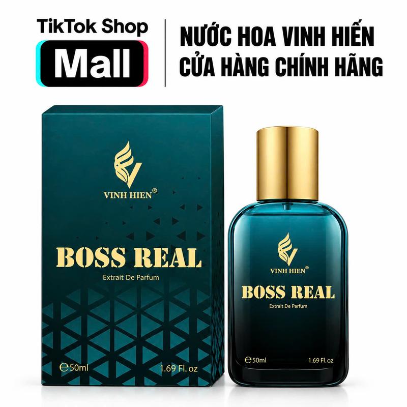 Nước Hoa Boss Real 50ml ( Extrait De Parfum ) - V VINH HIEN - xịt thơm cosmetic