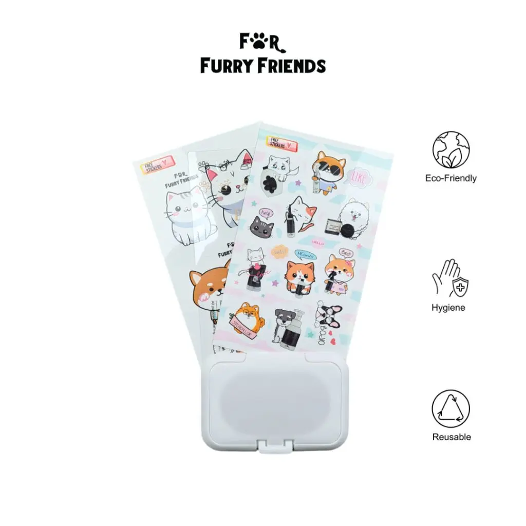 (For Furry Friends) Reusable Wipes Cover