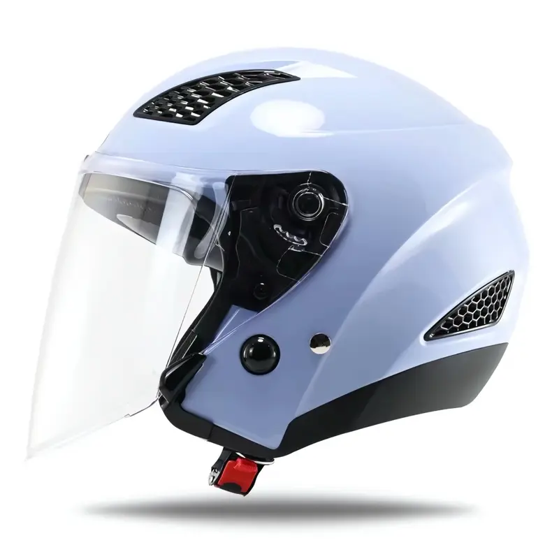 Helm Half Face R-Six Kirana Visor Clear untuk Pria dan Wanita - Motorcycle 4