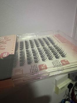 Product Review of 【SHIP IN 24 HOURS】DOROLAB Flower-Serise Tulip Glue Free False Eyelash Self-Adhesive Eyelash No Glue Eyelash Lash Eyelash Extension from 💜**💜 0