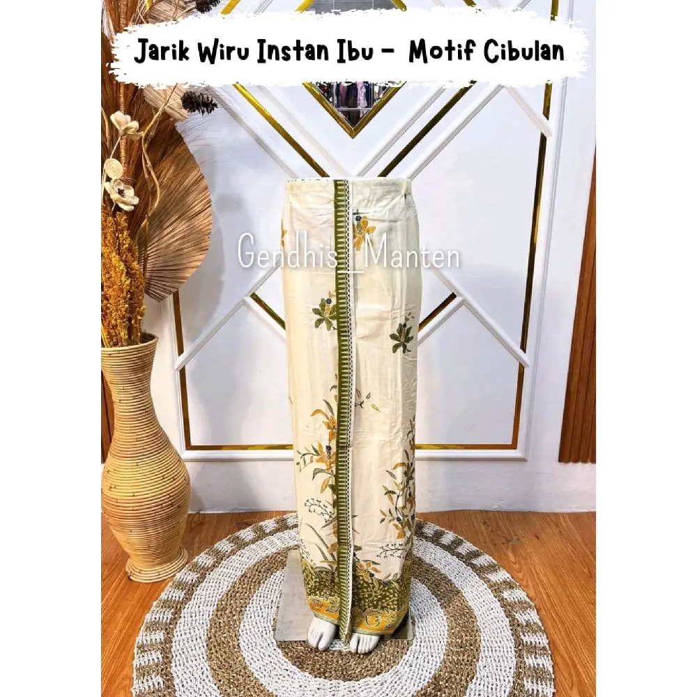 Gendhis • Jarik Wiru Instan Ibu - Jarik Cibulan | Motif Lengkap