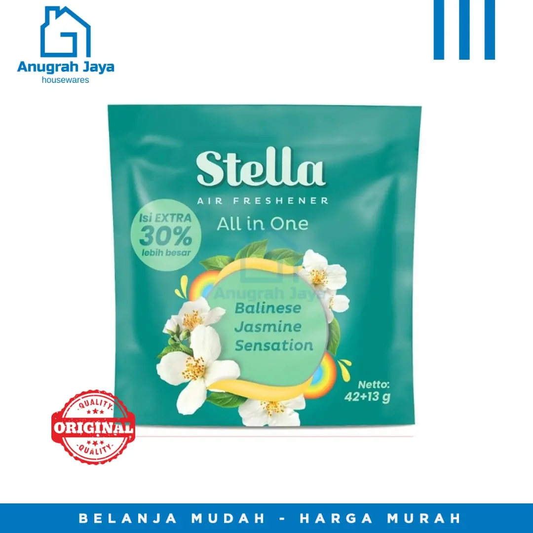STELLA PENGHARUM RUANGAN ALL IN 1 Balinese Jasmine 42+13gr