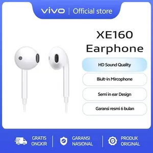 vivo Earphone XE-160 Original [Suara HD Berkualitas]