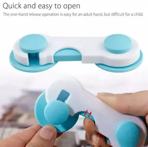 Kunci Pengaman Pintu Jendela Safety Baby Locker Lock Lemari Laci Kulkas Microwave Bayi