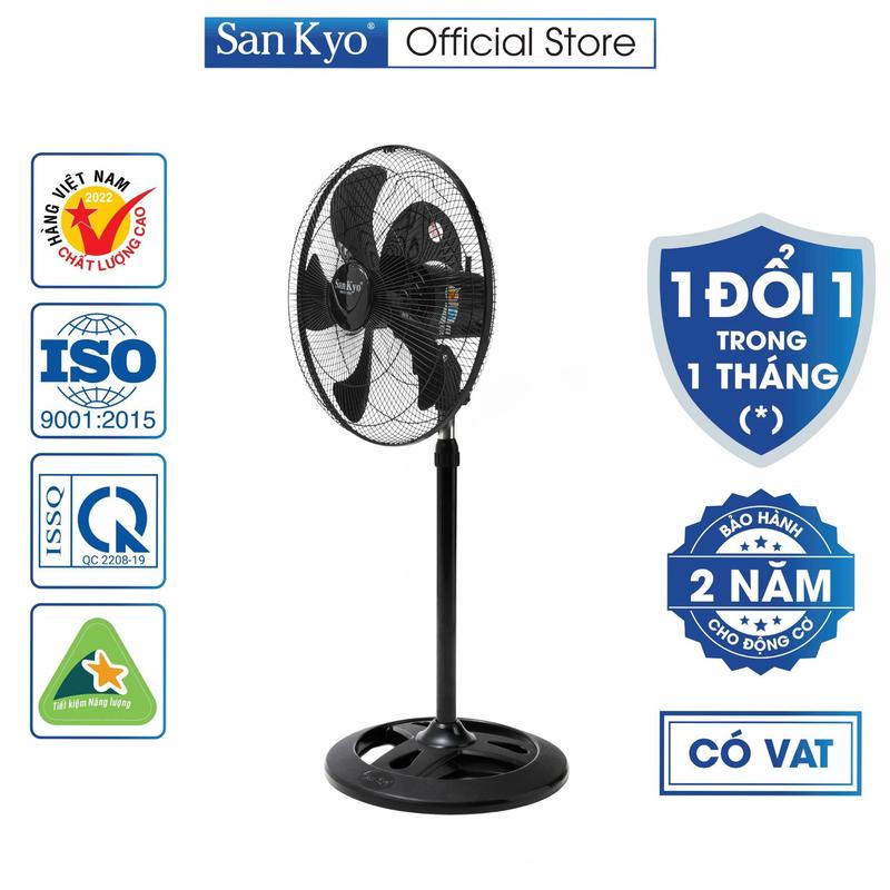 Quạt Đứng Công Nghiệp B5 Sankyo - Động Cơ Motor Dây Đồng - Cỡ Lớn 18 Inch Fan QuạT