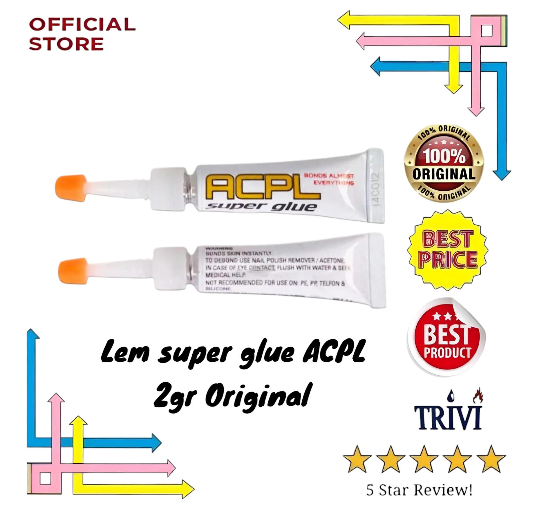 Lem super glue ACPL ALTECO 2 gram.