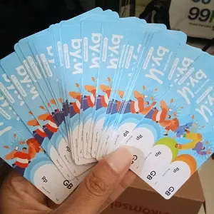 kertas stiker VRC kosongan Cover pelindung layar stiker vocer kosong by.u 50sn nasional