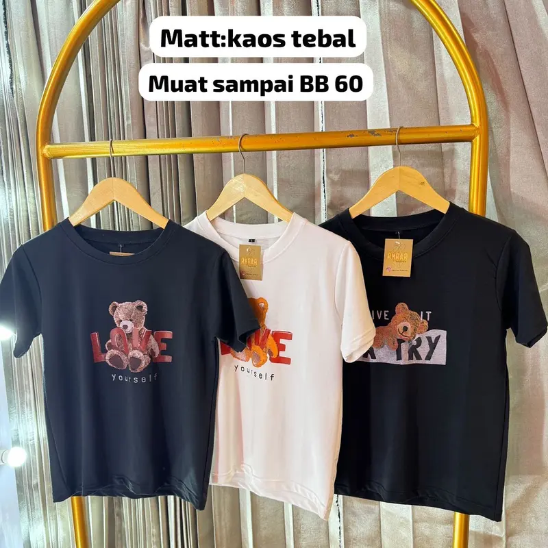KAOS MOTIF IMPORT KAOS SIMPLE KAOS BASIC 0