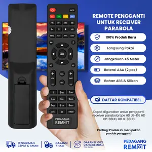 Remot Remote Receiver Parabola LGSAT Oracle HD LG-101 Original Pabrik