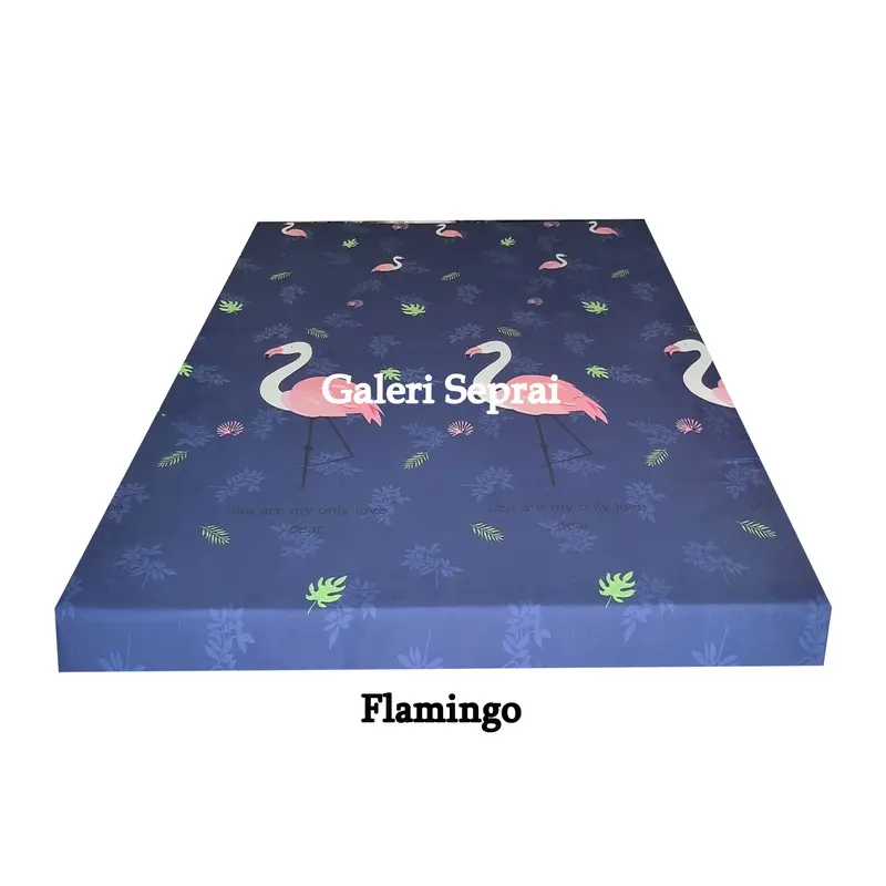 Sarung Kasur Resleting Tebal 25 cm Size 90, 120, 160, 180 x200 / Sprei Kasur Resleting 2