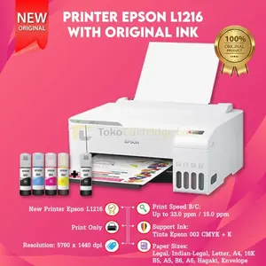 Printer Epson L3210 L1210 L1216 L3216 L3211 L121 L3250 L3251 L3256 Print Original A4