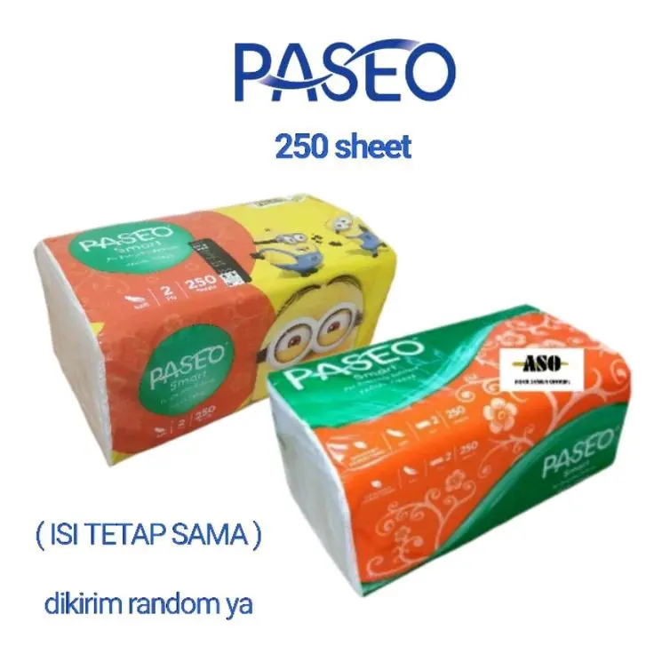 Tisu Paseo Smart 500+40 - Kertas Tisu Berkualitas Tinggi