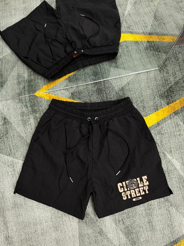 Quần Short CIRCLE -  Rock Boy Streetwear SHORTS Unisex nam nữ chất liệu dù cao cấp
