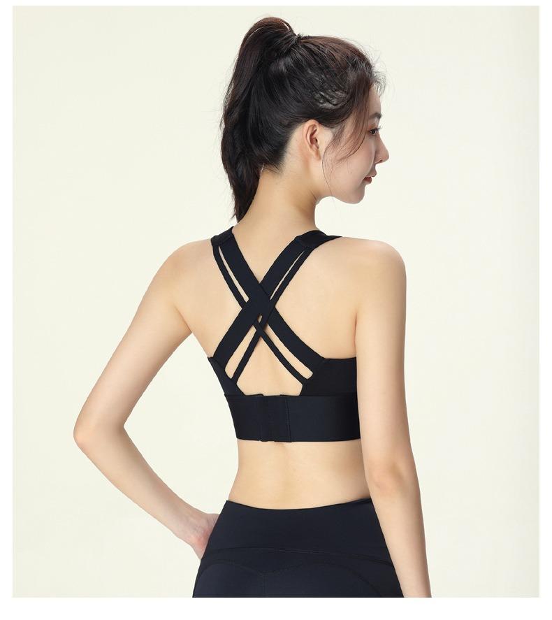 Product Introduction of High-Intensity Sports Bra for Women - Anti-Shock, Moisture-Wicking, Fixed Cups,Stylish Back Design Women's Sports Tank Top 29