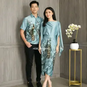 Baju Couple Dress Couple Kemeja Couple Batik Dress Couple Baju pesta setelan batik couple Baju Imlek Cheongsam Kebaya Wisuda Kebaya Modern Couple Kebaya