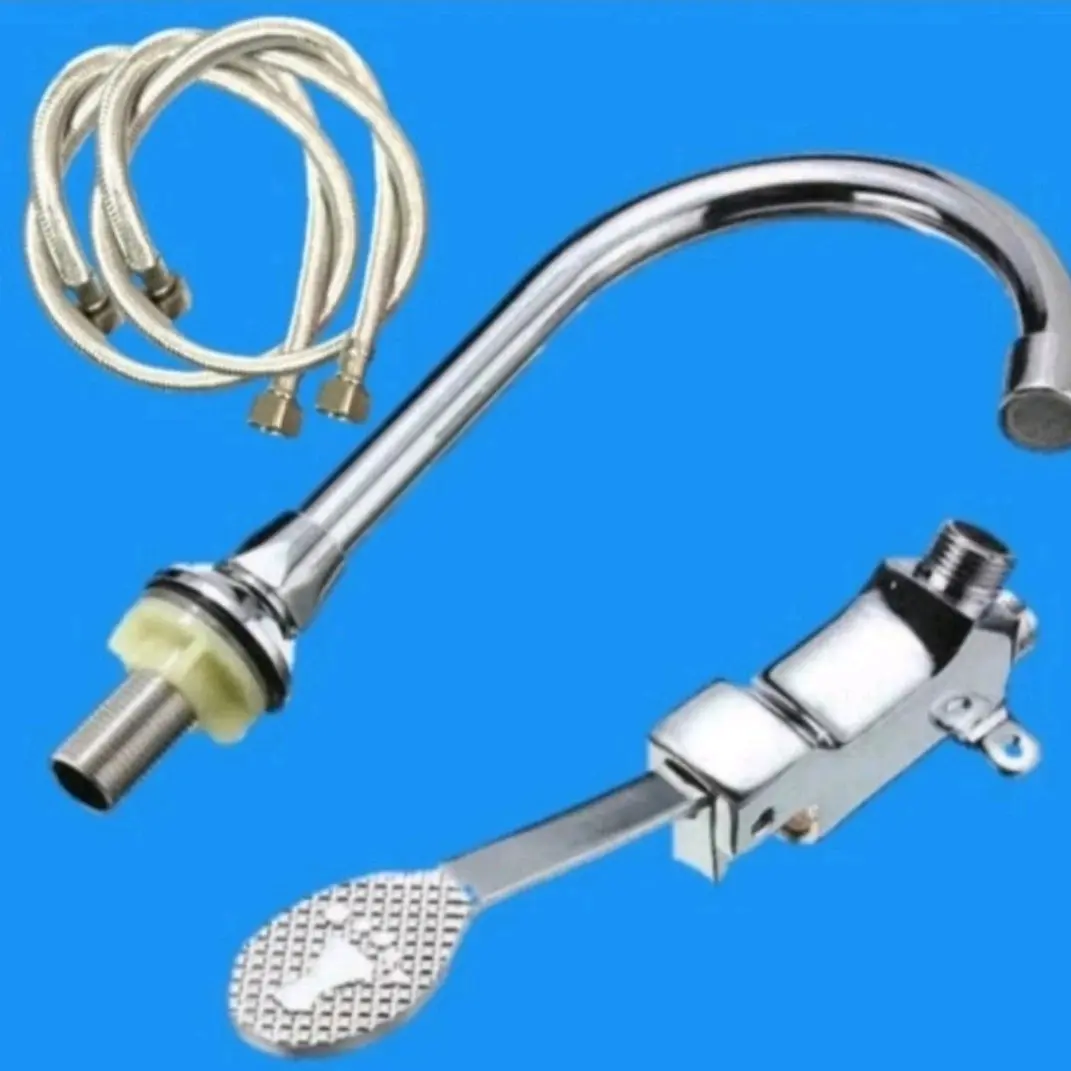 Kran Wastafel Injak/Kran Angsa/Kran Pedal/Kran Air
