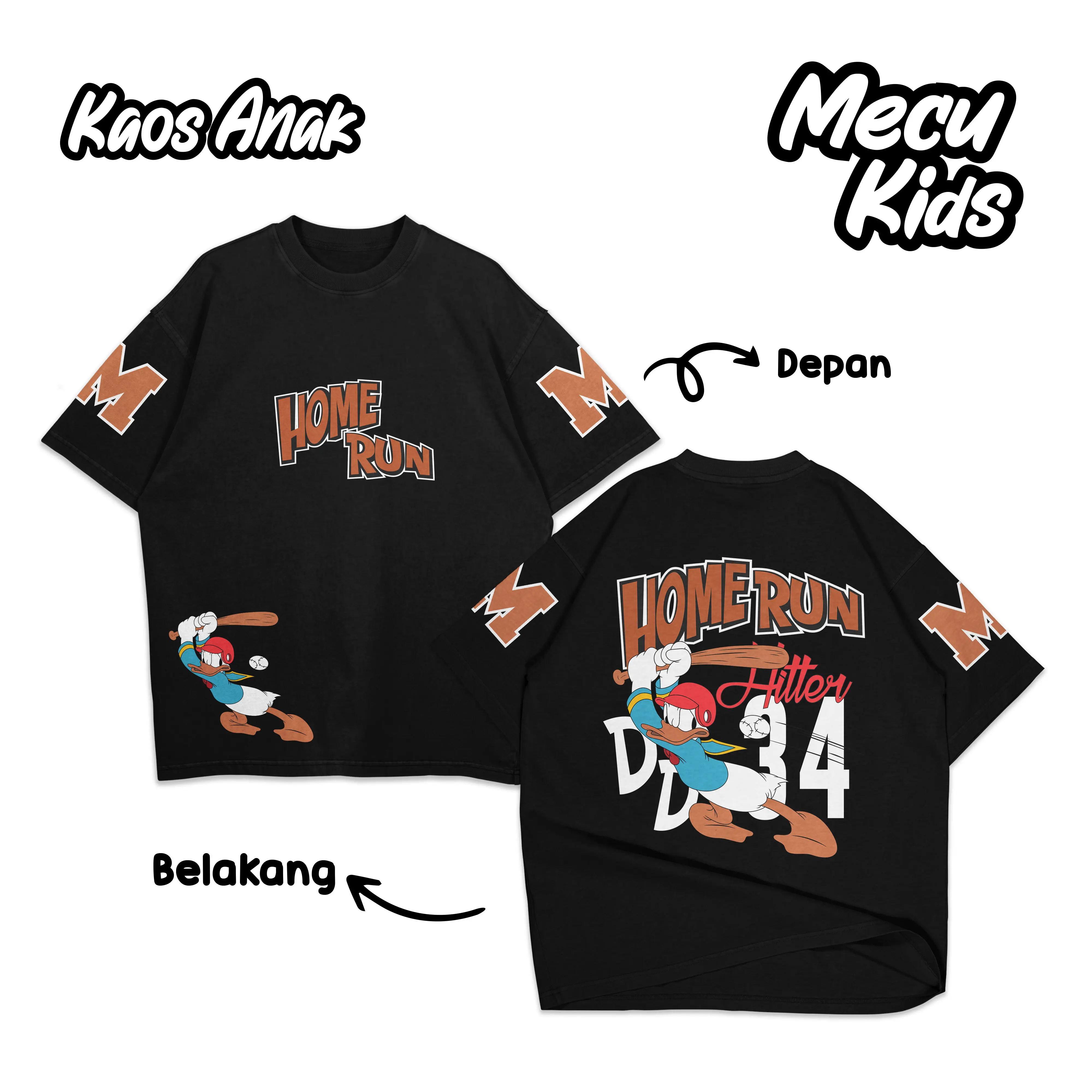 MECUKIDS HOME RUN KAOS DISTRO ANAK Usia  4 5 6 7 8 9 10 11 12 Tahun daily 13-14 tahun