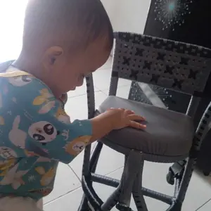 Kursi Boncengan Anak Usia 9 Bulan - 4 Tahun Rotan Asli Full Anyam Sintetis Untuk Motor Matic Kuat dan Kokoh - Furniture Edisi Polos