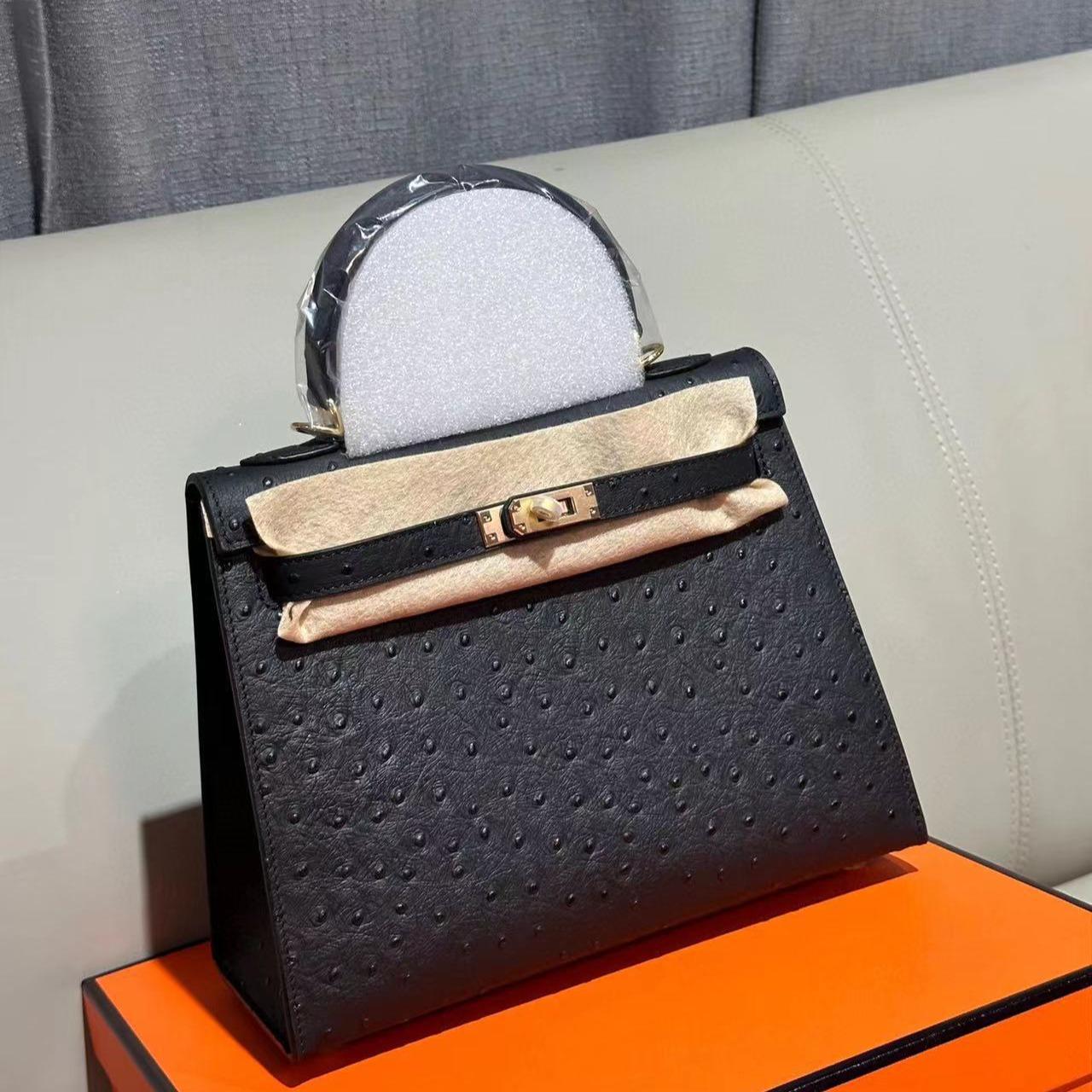 Sosialita Kellvara 25 Ostr Genuine Leather Bag Tas Kulit Asli Tas Wanita Tas Jinjing Tas Selempang