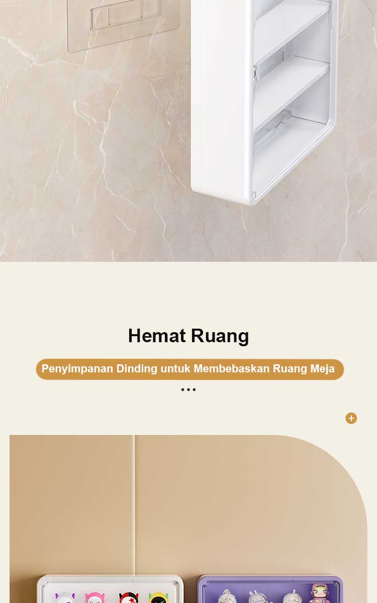 【COD】Kotak Pajangan Transparan / Rak Dinding Minimalis Modern untuk Mainan / Etalase Figura Akrilik / Rak Kosmetik Gantung / Kabinet Dinding Blind Box 【COD】Kotak Pajangan Transparan / Rak Dinding Minimalis Modern untuk Mainan / Etalase Figura Akrilik / Rak Kosmetik Gantung / Kabinet Dinding Blind Box
