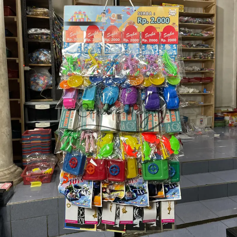 Mainan Renceng Renteng Serba 2000 Isi 60 PCS/Bungkus Mainan Rentengan Warung Toys 3