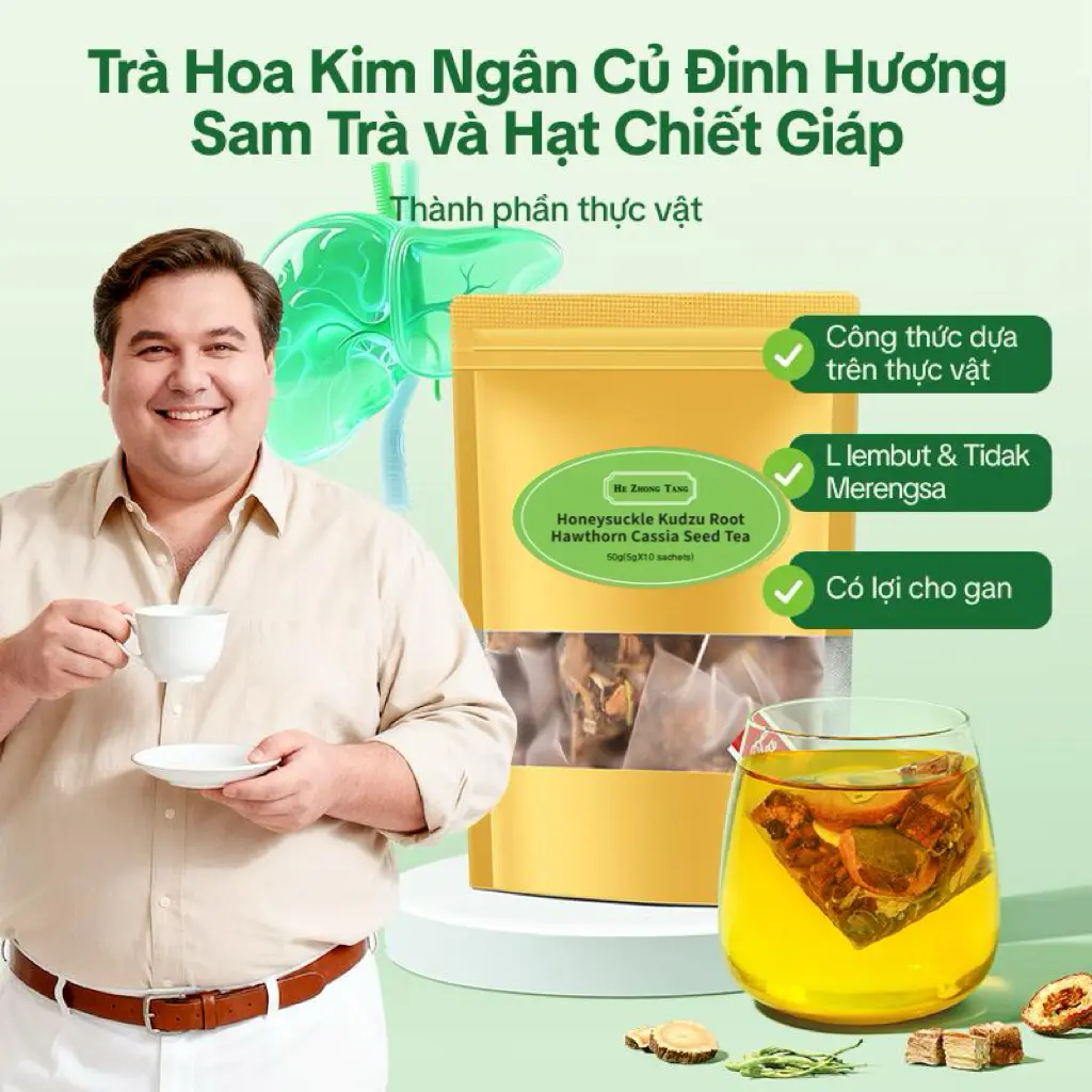 【PRL】Gan mệt mỏi? Cơ thể bạn đang kêu cứu, Trà thảo mộc bảo vệ gan giúp bạn phục hồi sức sống!