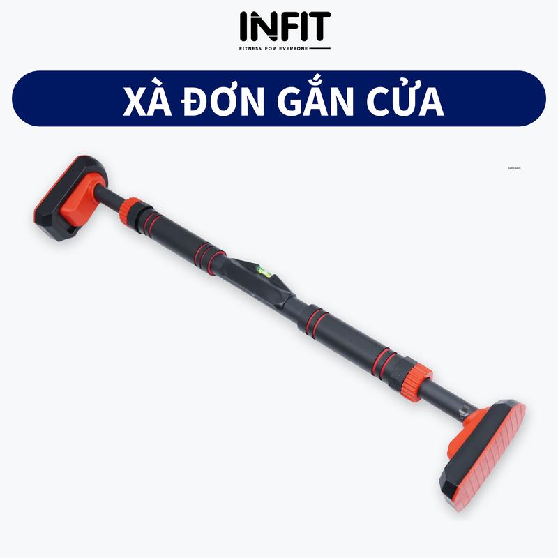 Xà Đơn Treo Tường Xà Đơn Gắn Cửa INFIT Có Khóa Chống Xoay Tập Gym Tại Nhà Chịu Tải 200kg