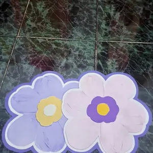 Keset Kaki Rumah Dapur Kamar Mandi Tebal Mewah Diatomite 40x60 cm Anti Slip Odor Elimination Super Absorbent Anti Kuman Bakteri Karet