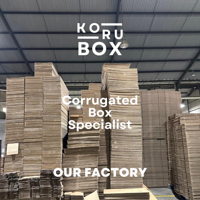 [ISI 20] KORU BOX Kardus Die Cut Mailer 15 x 15 x 5 cm Tanpa Sablon - Bahan B Flute Cokelat 3