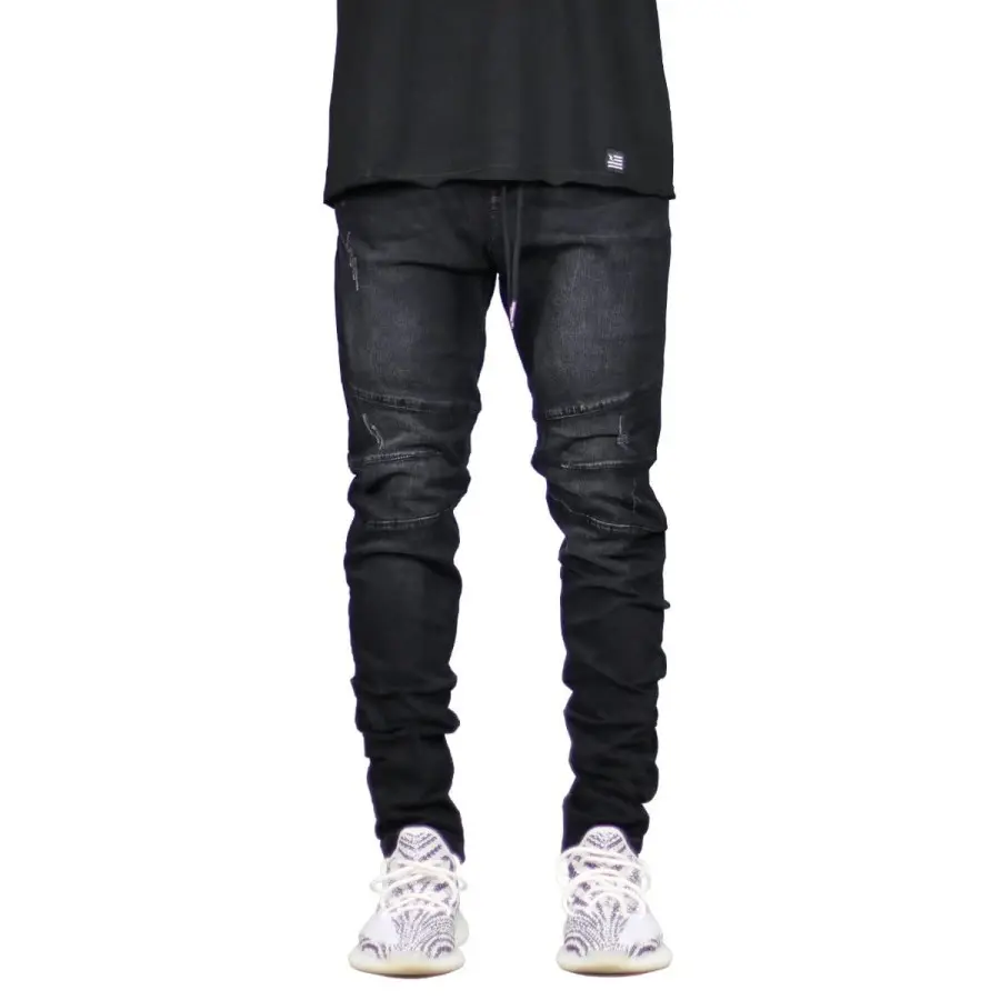 Hyperdenim Black Gnu Zipper Jeans Celana Panjang Pria
