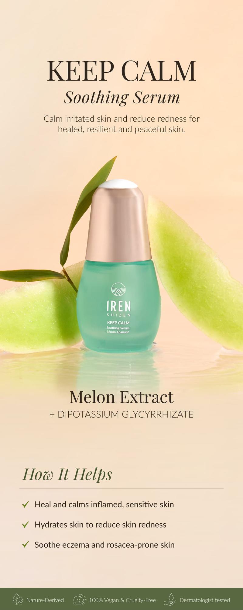 Product Introduction of KEEP CALM Soothing Serum: Melon Extract + Dipotassium Glycyrrhizate 20ml 9