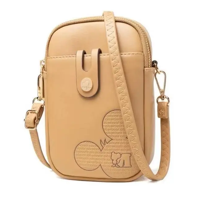 Mormon Shop - Tas Selempang Wanita Motif Mickey Untuk Anak-anak/Remaja/Dewasa Muat Semua Jenis HP 0
