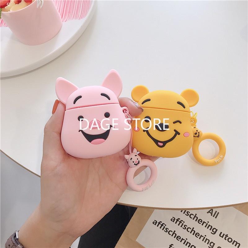 Product Introduction of Sarung Pelindung Silikon, untuk Winnie Pooh Hello Kitty 3d, untuk Airpods 2 1 Pro 3 1, Reka Bentuk Bintang Kartun Kirby, Penutup Fon Telinga Bluetooth, Fundas 1