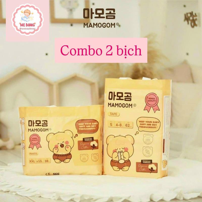 Bỉm MAMOGOM PREMIUM đóng ngày dêm / mềm /thoáng khí đủ sizze