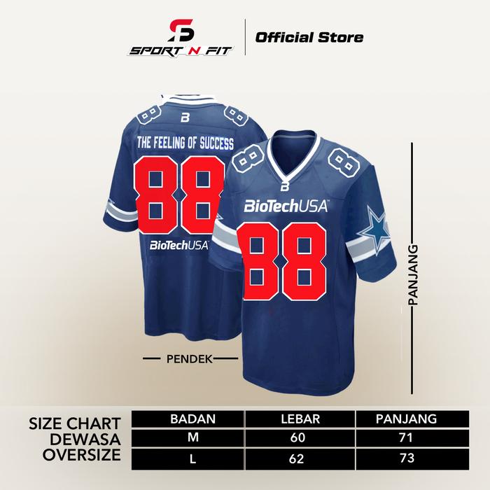Gambar T shirt - BioTechUSA Biru 100% Polyester ,bahan Milano Lembut - M dari Sport N Fit Kota Administrasi Jakarta Timur 4 Tokopedia